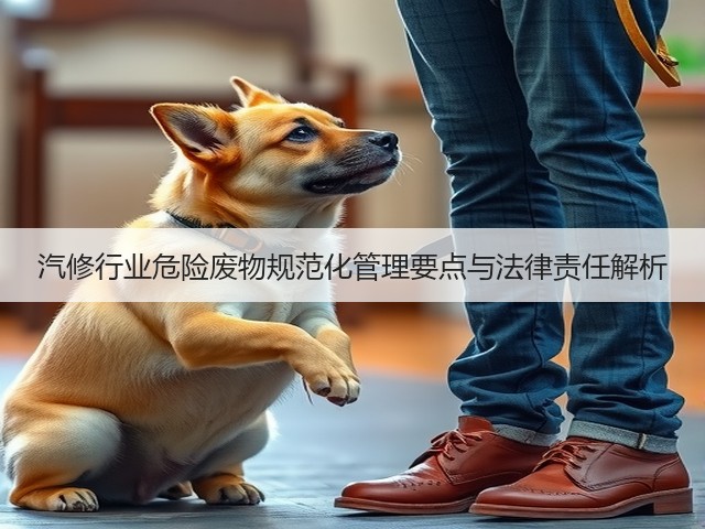 汽修行业危险废物规范化管理要点与法律责任解析(图2)