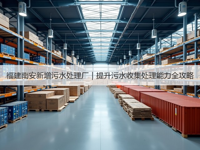 福建南安新增污水处理厂|提升污水收集处理能力全攻略(图1) 福建南安新增污水处理厂|提升污水收集处理能力全攻略(图1)