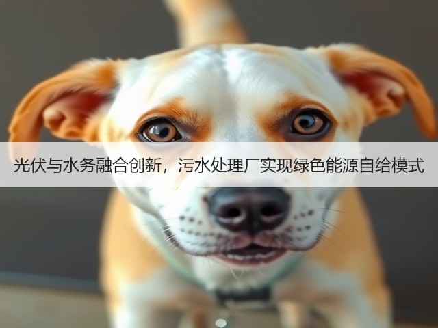 光伏与水务融合创新，污水处理厂实现绿色能源自给模式(图1)