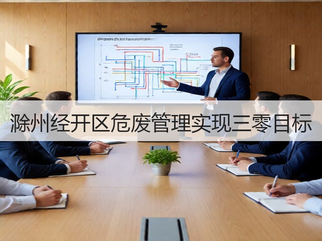 滁州经开区危废管理实现三零目标(图3)