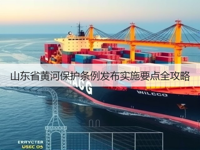 山东省黄河保护条例发布实施要点全攻略(图2)