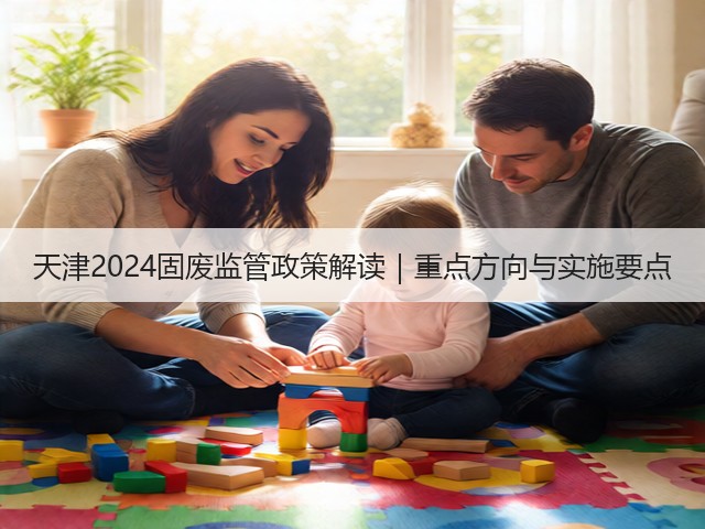 天津2024固废监管政策解读｜重点方向与实施要点(图3)