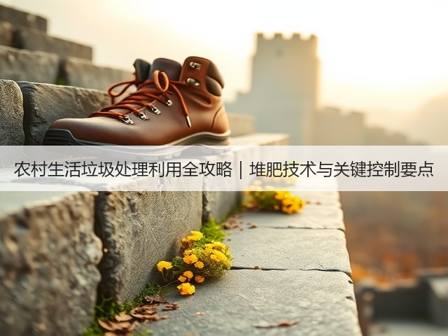 农村生活垃圾处理利用全攻略｜堆肥技术与关键控制要点(图1)
