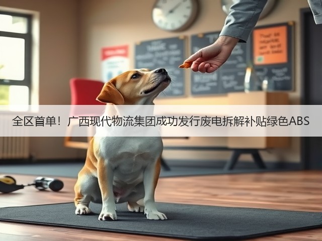 全区首单！广西现代物流集团成功发行废电拆解补贴绿色ABS(图3)