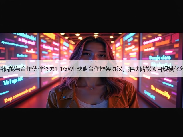 晶科储能与合作伙伴签署1.1GWh战略合作框架协议，推动储能项目规模化落地(图1)