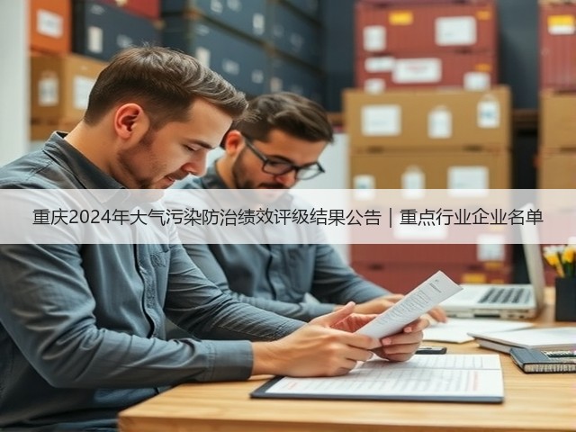 重庆2024年大气污染防治绩效评级结果公告|重点行业企业名单(图1) 重庆2024年大气污染防治绩效评级结果公告|重点行业企业名单(图1)