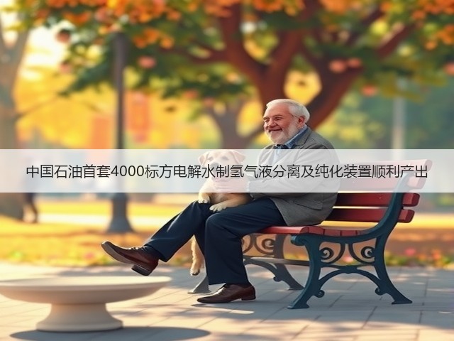 中国石油首套4000标方电解水制氢气液分离及纯化装置顺利产出(图1)