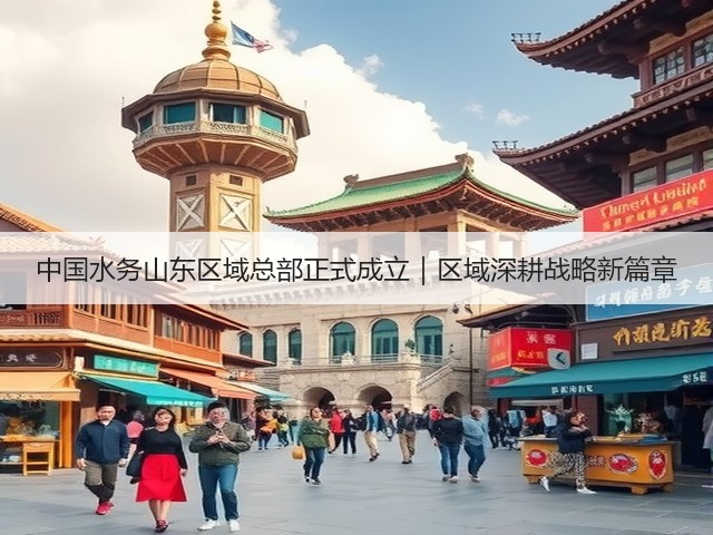 中国水务山东区域总部正式成立｜区域深耕战略新篇章(图1)