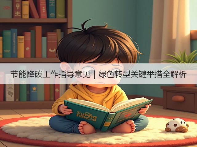 节能降碳工作指导意见｜绿色转型关键举措全解析(图3)