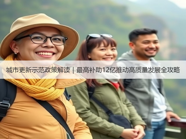 城市更新示范政策解读｜最高补助12亿推动高质量发展全攻略(图1)