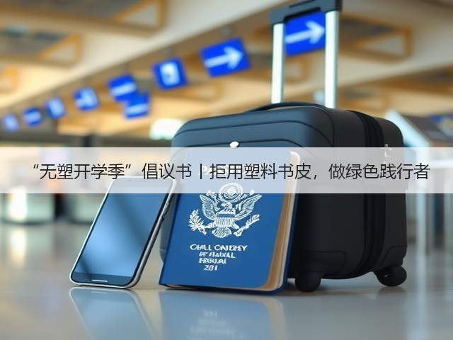 “无塑开学季”倡议书丨拒用塑料书皮，做绿色践行者(图1)