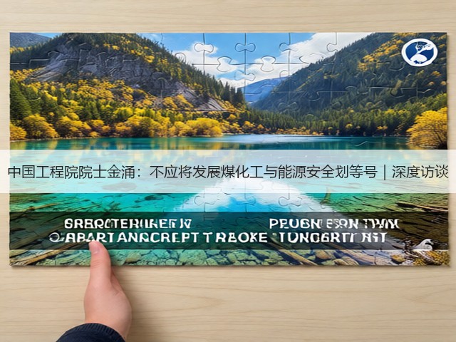 中国工程院院士金涌：不应将发展煤化工与能源安全划等号｜深度访谈(图3)