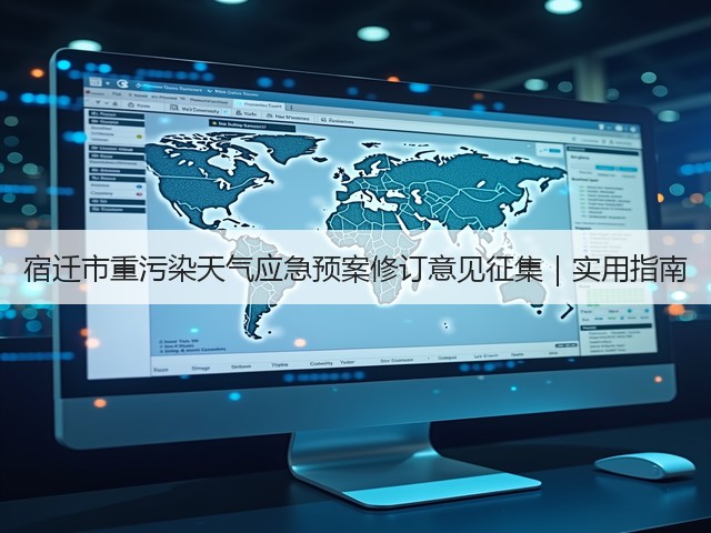 宿迁市重污染天气应急预案修订意见征集|实用指南(图1) 宿迁市重污染天气应急预案修订意见征集|实用指南(图1)