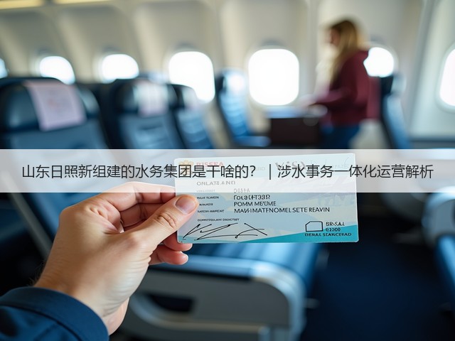 山东日照新组建的水务集团是干啥的？｜涉水事务一体化运营解析(图1)