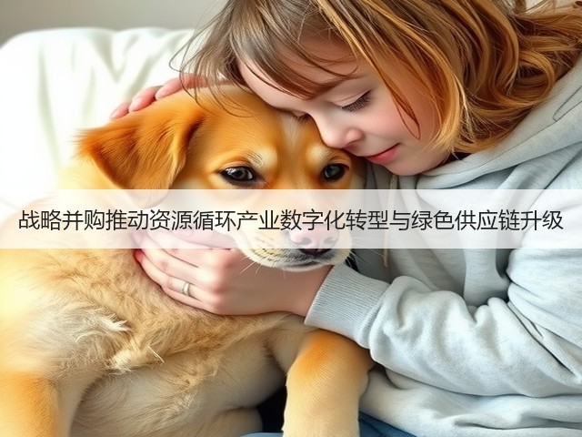 战略并购推动资源循环产业数字化转型与绿色供应链升级(图3)