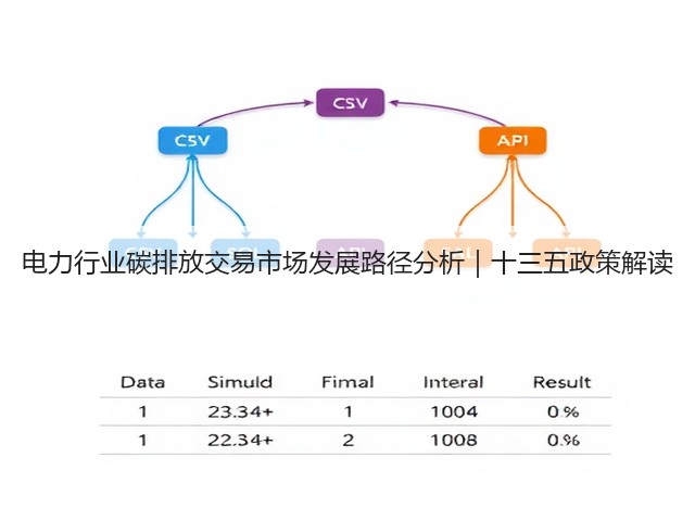 电力行业碳排放交易市场发展路径分析｜十三五政策解读(图1)