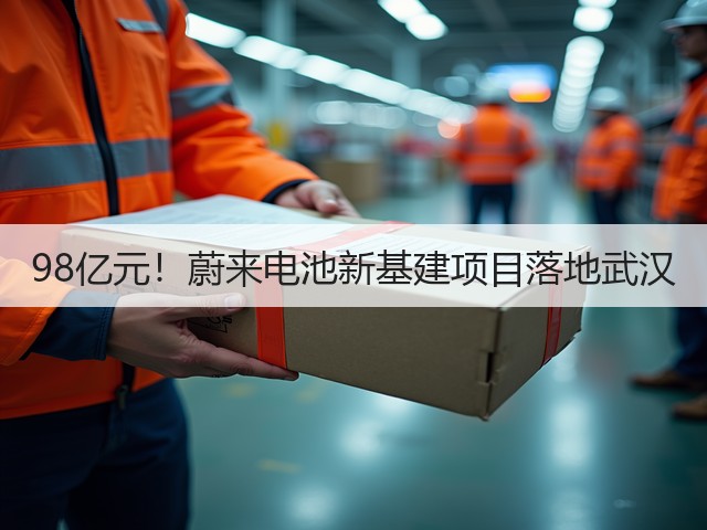 98亿元!蔚来电池新基建项目落地武汉(图1) 98亿元!蔚来电池新基建项目落地武汉(图1)
