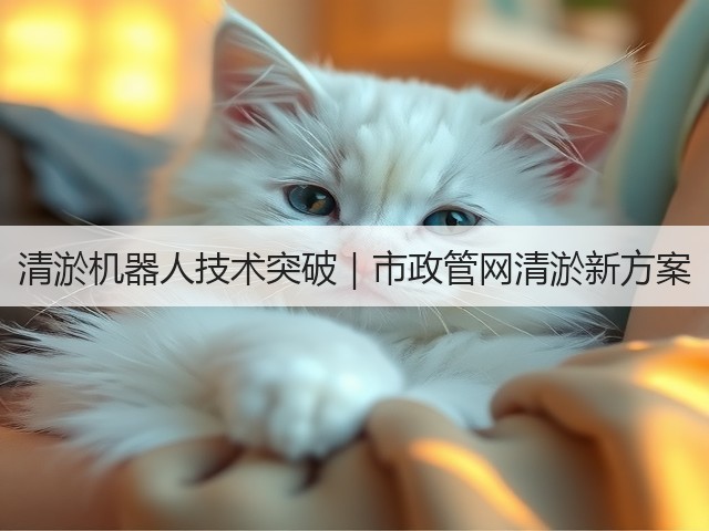 清淤机器人技术突破｜市政管网清淤新方案(图3)