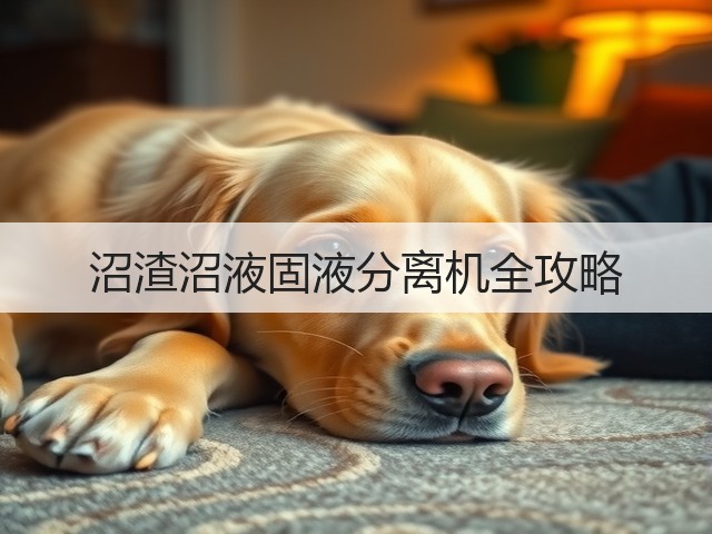 沼渣沼液固液分离机全攻略(图1)