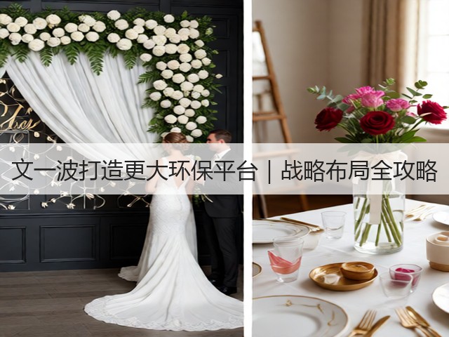 文一波打造更大环保平台｜战略布局全攻略(图1)