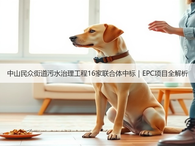 中山民众街道污水治理工程16家联合体中标｜EPC项目全解析(图1)