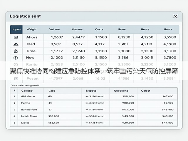 聚焦快准协同构建应急防控体系,筑牢重污染天气防控屏障(图3) 聚焦快准协同构建应急防控体系,筑牢重污染天气防控屏障(图3)