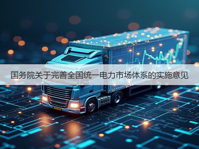 国务院关于完善全国统一电力市场体系的实施意见(图2)