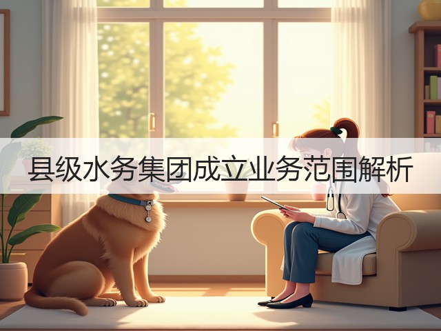 县级水务集团成立业务范围解析(图1)