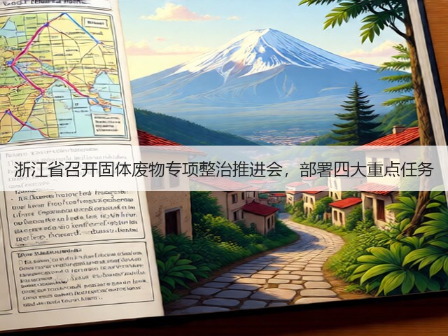 浙江省召开固体废物专项整治推进会，部署四大重点任务(图1)