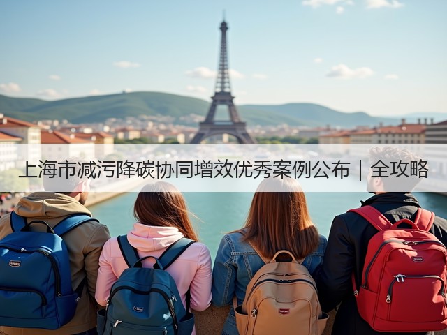 上海市减污降碳协同增效优秀案例公布｜全攻略(图3)
