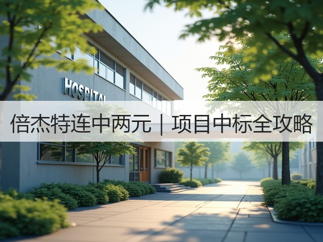 倍杰特连中两元|项目中标全攻略(图1) 倍杰特连中两元|项目中标全攻略(图1)