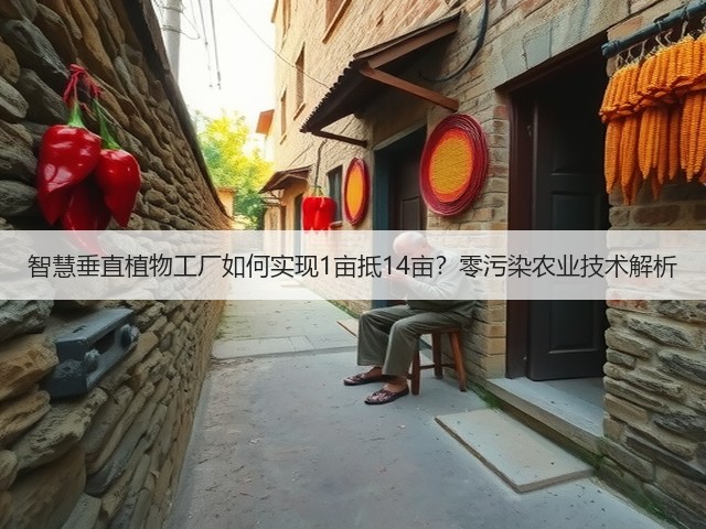 智慧垂直植物工厂如何实现1亩抵14亩？零污染农业技术解析(图1)