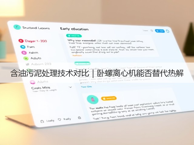 含油污泥处理技术对比｜卧螺离心机能否替代热解(图1)