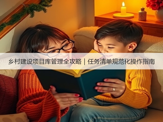 乡村建设项目库管理全攻略｜任务清单规范化操作指南(图3)