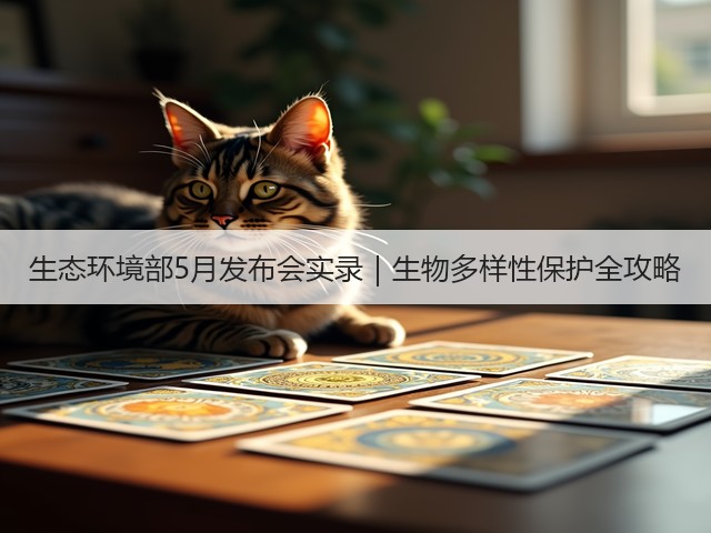 生态环境部5月发布会实录｜生物多样性保护全攻略(图1)