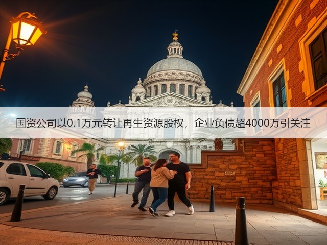 国资公司以0.1万元转让再生资源股权，企业负债超4000万引关注(图1)