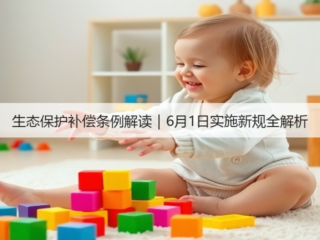生态保护补偿条例解读｜6月1日实施新规全解析(图3)