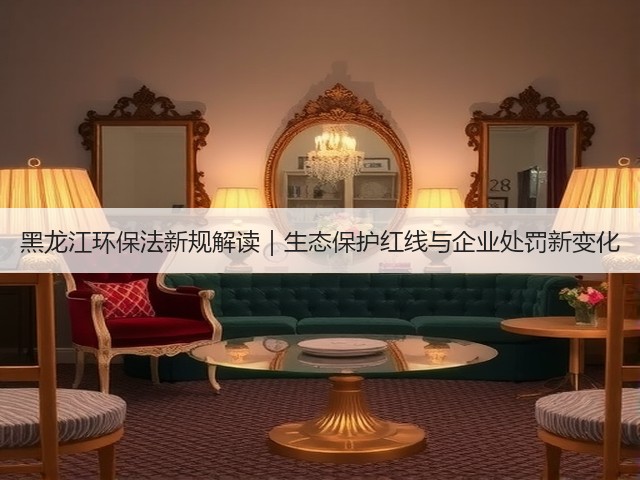 黑龙江环保法新规解读｜生态保护红线与企业处罚新变化(图1)