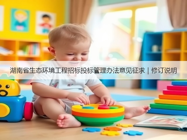 湖南省生态环境工程招标投标管理办法意见征求｜修订说明(图1)