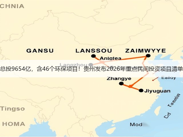 总投9654亿，含46个环保项目！贵州发布2026年重点民间投资项目清单(图3)