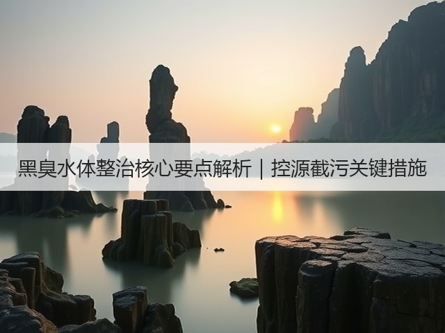 黑臭水体整治核心要点解析｜控源截污关键措施(图3)