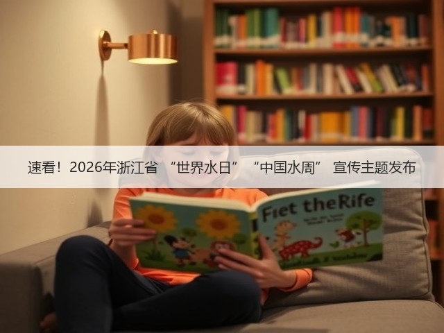 速看！2026年浙江省 “世界水日”“中国水周” 宣传主题发布(图3)
