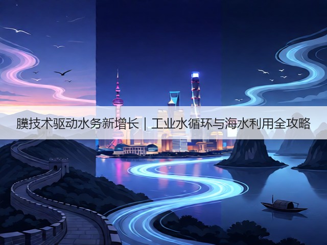 膜技术驱动水务新增长｜工业水循环与海水利用全攻略(图3)