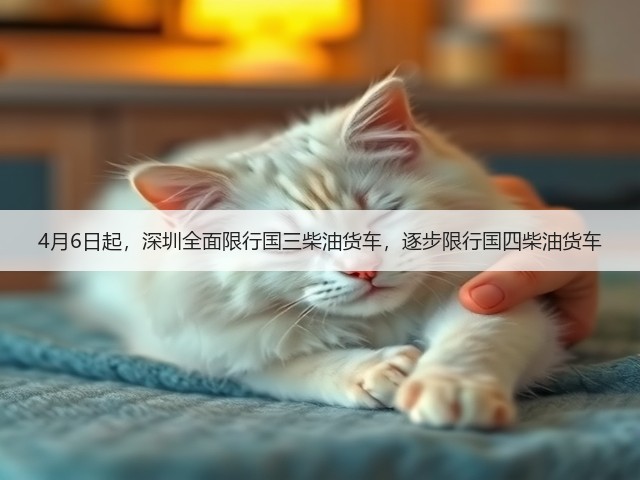 4月6日起，深圳全面限行国三柴油货车，逐步限行国四柴油货车(图1)