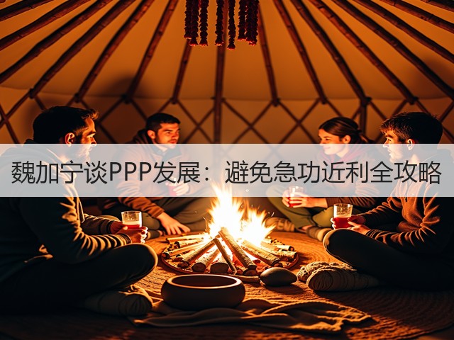魏加宁谈PPP发展：避免急功近利全攻略(图1)