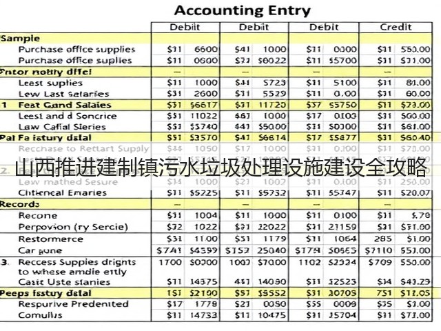 山西推进建制镇污水垃圾处理设施建设全攻略(图3)