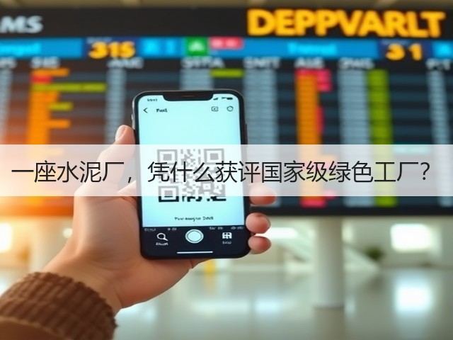一座水泥厂，凭什么获评国家级绿色工厂？(图1)