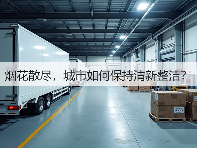 烟花散尽，城市如何保持清新整洁？(图2)