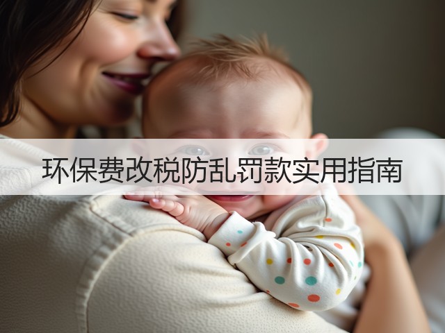 环保费改税防乱罚款实用指南(图3)