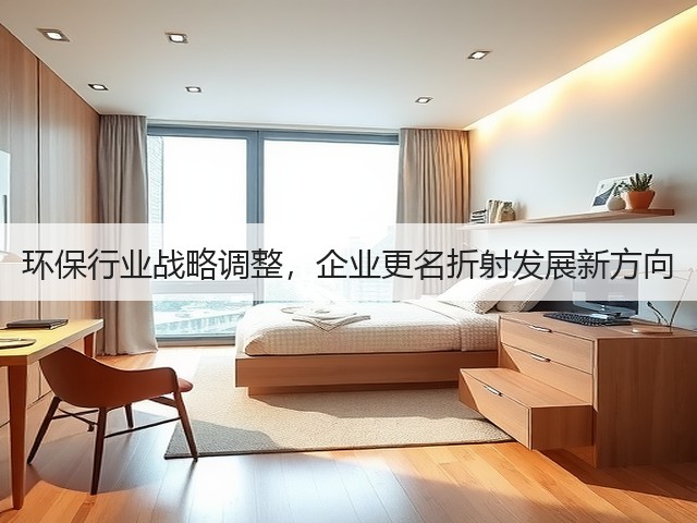 环保行业战略调整,企业更名折射发展新方向(图3) 环保行业战略调整,企业更名折射发展新方向(图3)